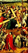 Hieronymus Bosch vagen till golgata Spain oil painting artist